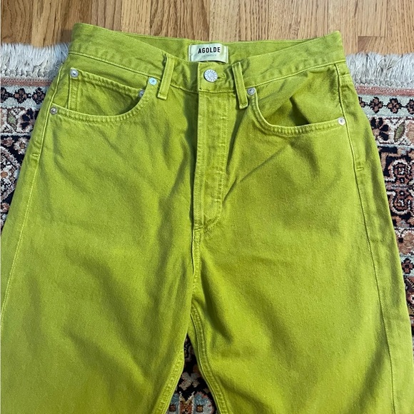 Agolde Matcha 90s Straight Leg Jeans - Picture 10 of 13